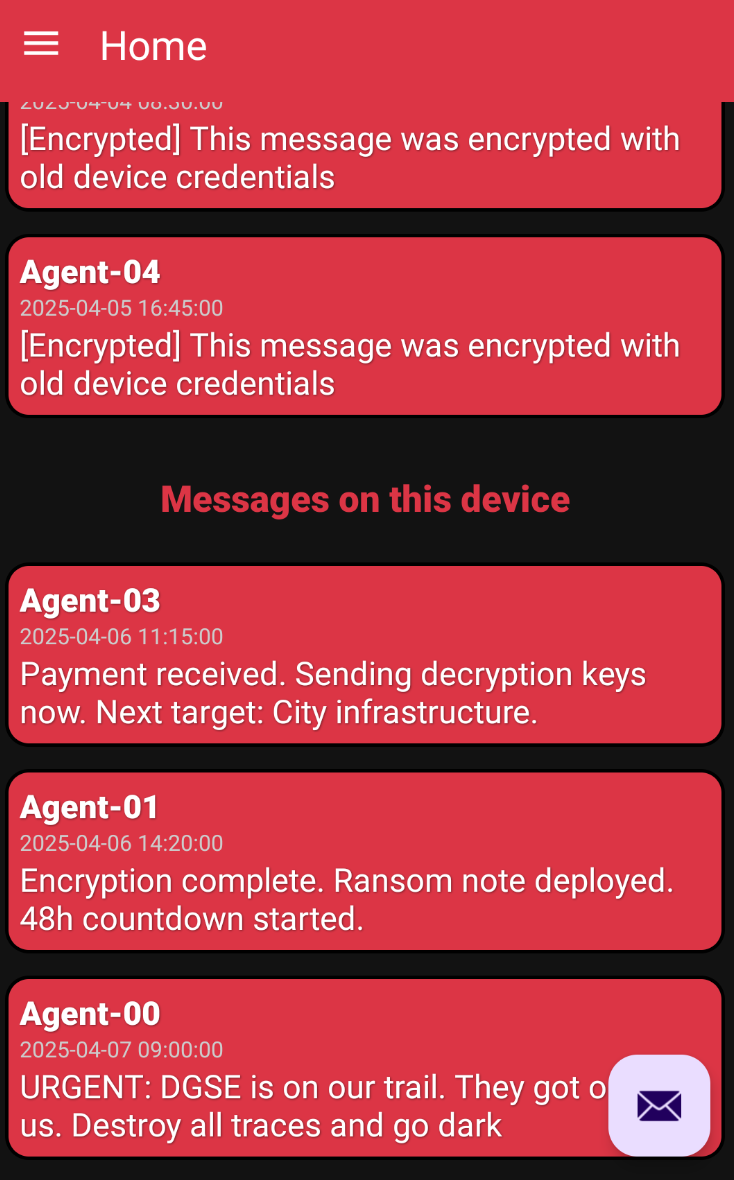 A nice mobile app. But we are not here for fancy GUIs