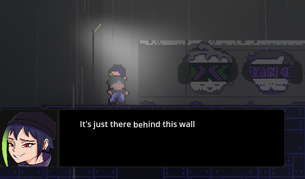 whats behind the wall?